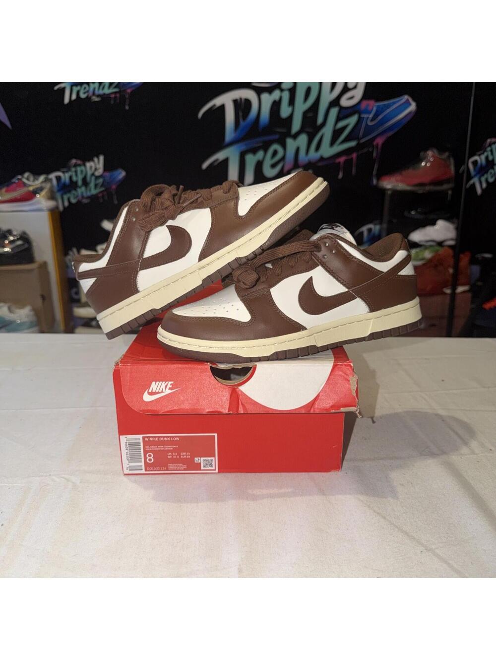 Size 8 - Nike Dunk Low Cacao Wow W